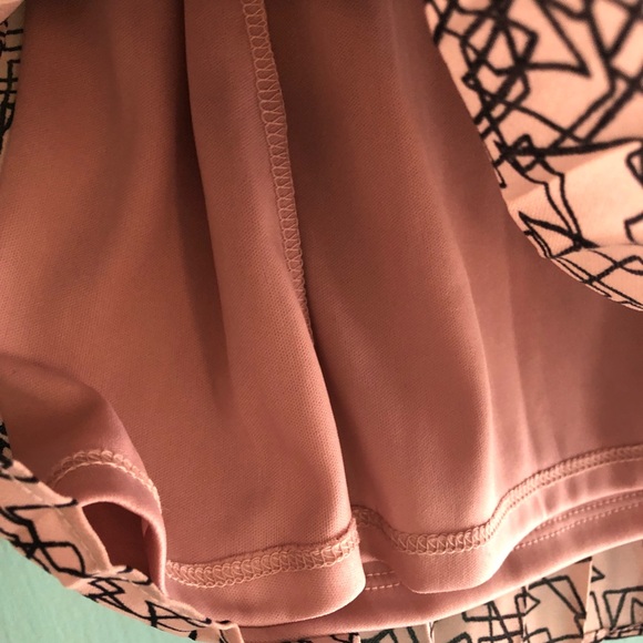 Banana Republic pink pleated midi skirt - Picture 3 of 5